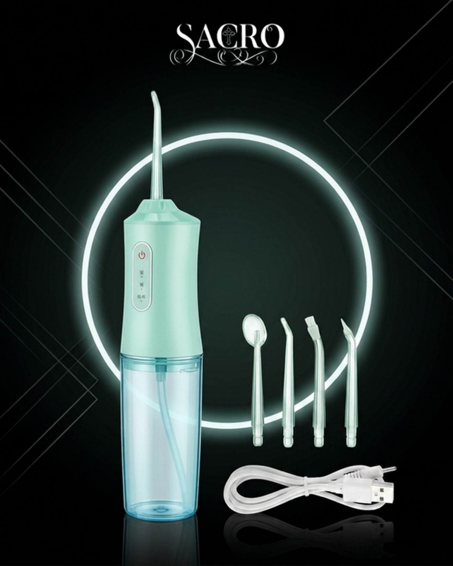 Irrigador Oral Recargable Sarro 4 Boquil