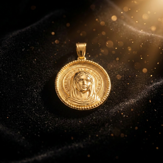 Dije Virgen - Oro 18k Laminado
